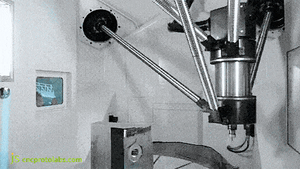 Five axis linkage CNC machining